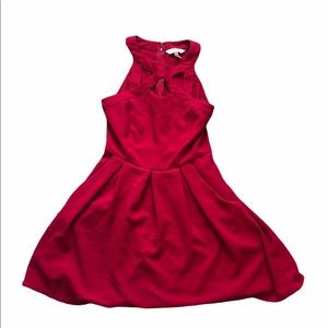 Red Speechless Sleeveless Dress